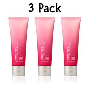 Estee Lauder Nutritious 2-in-1 Foam Cleanser - 4.2 oz / 125 ml  3 TUBES